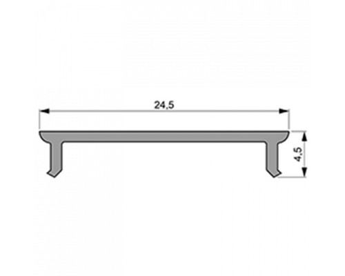 Профиль накладной Deko-Light P-01-20 983040