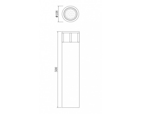 Наземный низкий светильник Maytoni Wolseley Road O011FL-L6B