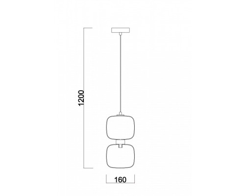 Подвесной светильник Freya Lumen FR5215PL-01CH