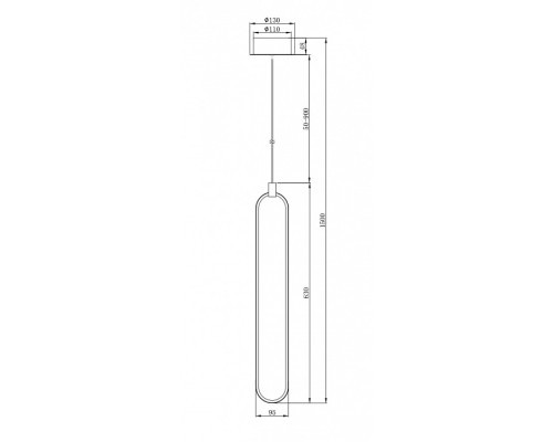 Подвесной светильник Maytoni Chain MOD017PL-L13G