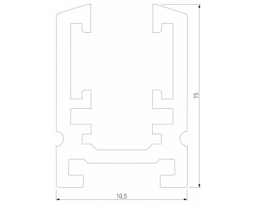 Трек накладной Elektrostandard Mini Magnetic a065631