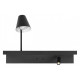 Бра с полкой Loft it Shelf 10216/2W Black