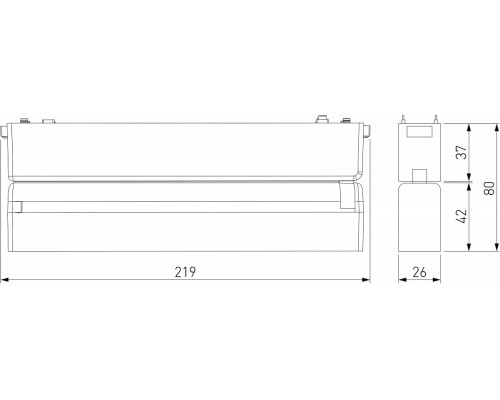 Накладной светильник Elektrostandard Flat Magnetic a063707