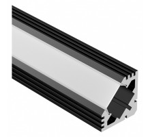 Профиль накладной угловой внутренний Arlight PDS45-T-2000 ANOD Black 015033