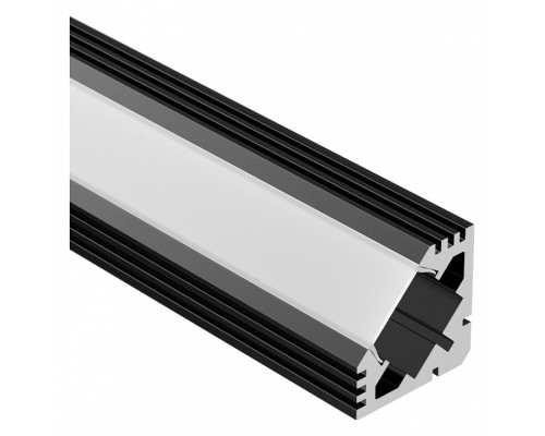 Профиль накладной угловой внутренний Arlight PDS45-T-2000 ANOD Black 015033