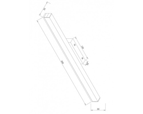 Подсветка для зеркала Maytoni Fichte MIR012WL-L14W4K