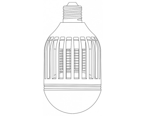 Лампа противомоскитная Gauss Mosquito E27 6Вт 3500K GMQ01