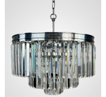 Подвесная люстра Imperiumloft ODEON CLEAR GLASS FRINGE 3 40,1539