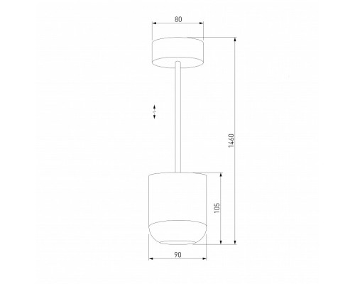 Подвесной светильник Elektrostandard Onde a064202