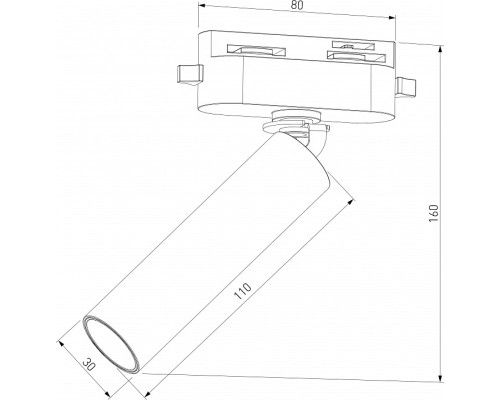 Светильник на штанге Elektrostandard Pika a065269