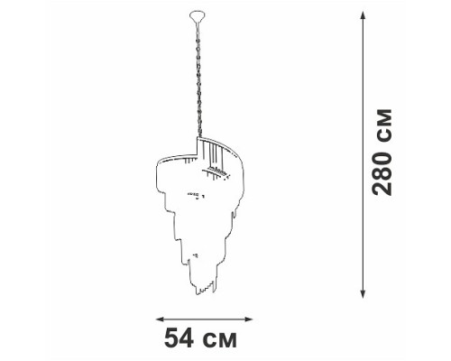 Подвесная люстра Vitaluce V58380 V58380-8/16