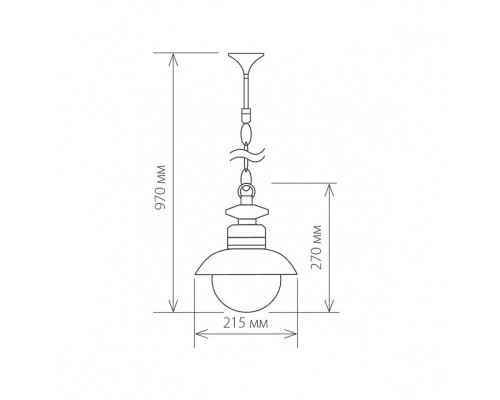 Подвесной светильник Elektrostandard Talli a038482