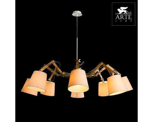 Подвесная люстра Arte Lamp Pinocchio A5700LM-8WH