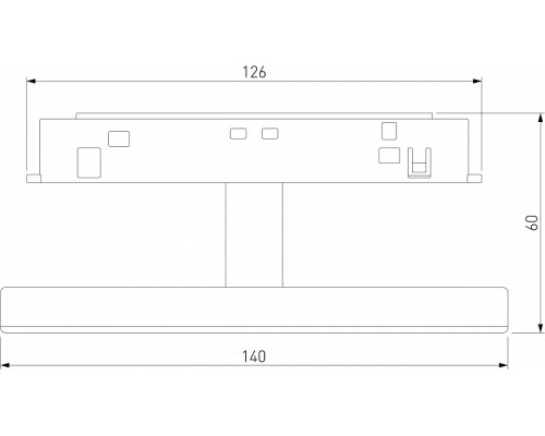 Накладной светильник Elektrostandard Slim Magnetic a065984