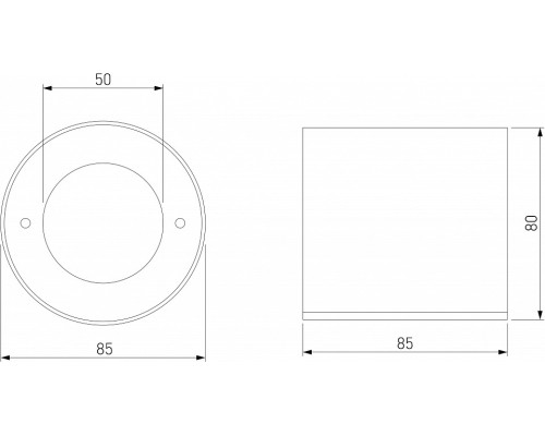 Накладной светильник Elektrostandard Orsa a062934