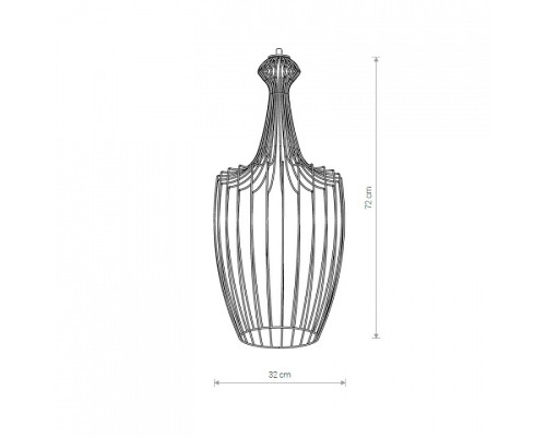 Плафон металлический Nowodvorski Cameleon Luksor L G 8592