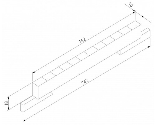 Встраиваемый светильник Elektrostandard Mini Magnetic a065655