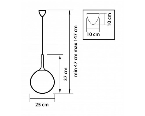 Подвесной светильник Lightstar Globo 813031