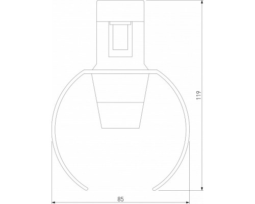 Накладной светильник Elektrostandard Esthetic Magnetic a065420