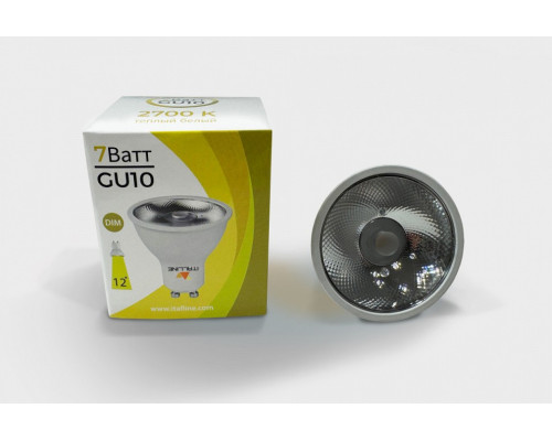 Лампа светодиодная Italline TRIAC GU10 7Вт 2700K HL GU10/7W/2700K DIM