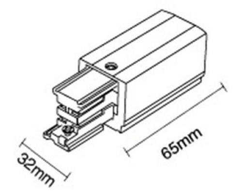 Токопровод правый Italline WSO WSO 24BR white