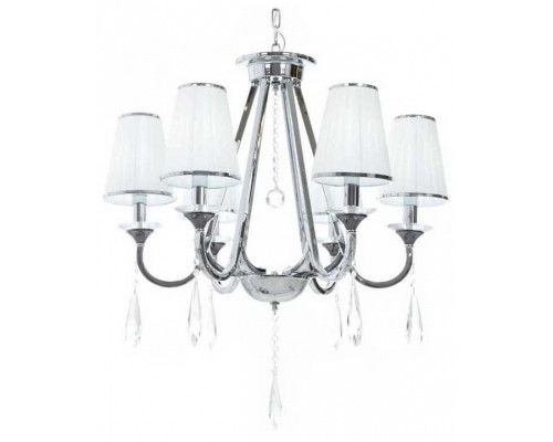 Подвесная люстра LUMINA DECO Milesia LDP 8926-6 WT+CHR