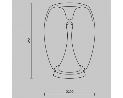 Настольная лампа декоративная Maytoni Halo MOD282TL-L15G3K1