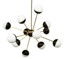 Подвесная люстра Imperiumloft Rewire Custom Orb Chandelier In 1950 40.1328.MT.20.CH