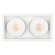 Встраиваемый светильник Arlight CL-SIMPLE-S148x80-2x9W Day4000 (WH, 45 deg) 028150