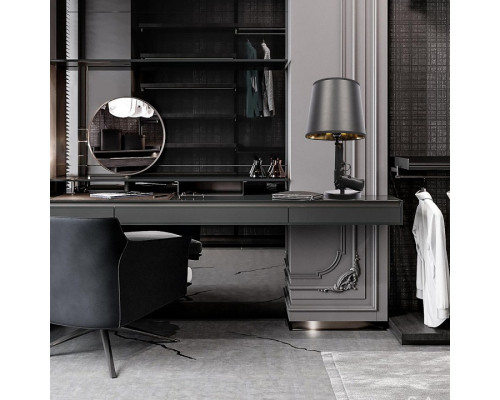 Настольная лампа декоративная Loft it Arsenal 10136/A Dark grey