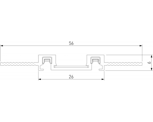 Трек встраиваемый Elektrostandard Flat Magnetic a063727