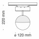 Светильник на штанге Maytoni Kiat TR017-2-10W3K-B