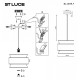 Подвесной светильник ST-Luce Jackie SL1354.403.01