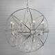 Подвесная люстра Loft it Foucaults Orb Crystal LOFT1896/8