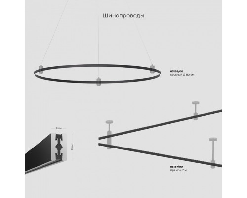 Основание на штанге Elektrostandard Esthetic Magnetic a065445