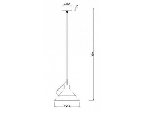 Подвесной светильник Freya Amis FR5025PL-01W