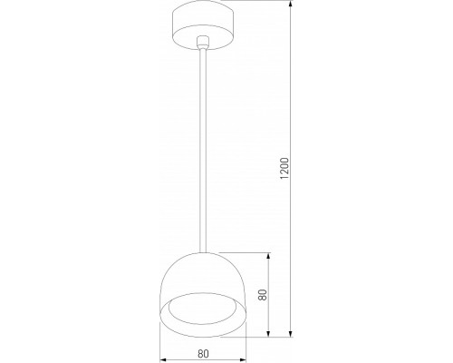 Подвесной светильник Elektrostandard Uno a065699