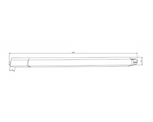 Накладной светильник Maytoni Basis TR000-1-24W4K-B