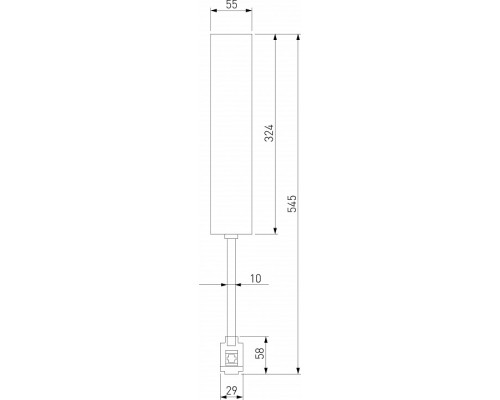 Основание на штанге Elektrostandard Esthetic Magnetic a065442