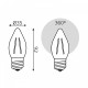 Лампа светодиодная Gauss Filament E27 11Вт 4100K 103802211