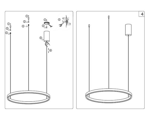 Подвесной светильник Kink Light Тор 08212,19A(3000K)