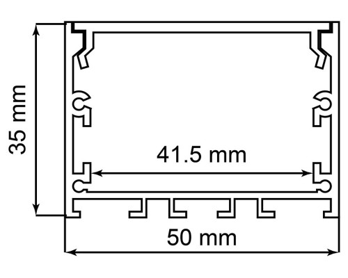 Короб накладной Feron CAB257 10370