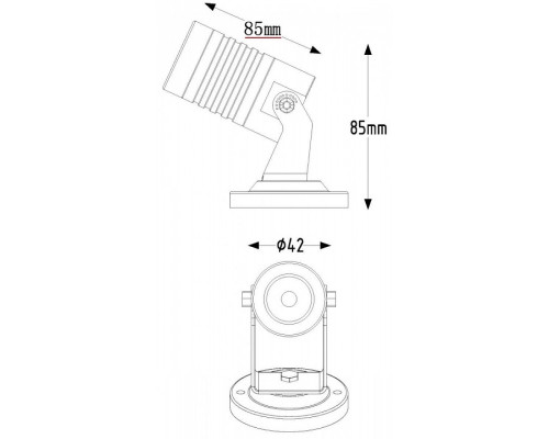 Светильник на штанге Deko-Light Mini I Amber 730238