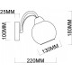 Бра MyFar Marsel MR1610-1W