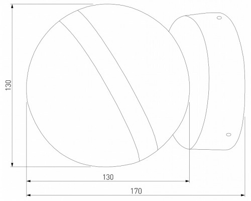 Светильник на штанге Elektrostandard Globo a060876