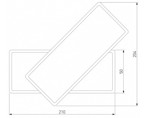 Накладной светильник Elektrostandard Twirl a055789