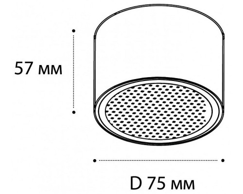 Накладной светильник Italline IT02-007 IT02-007 black 3000K