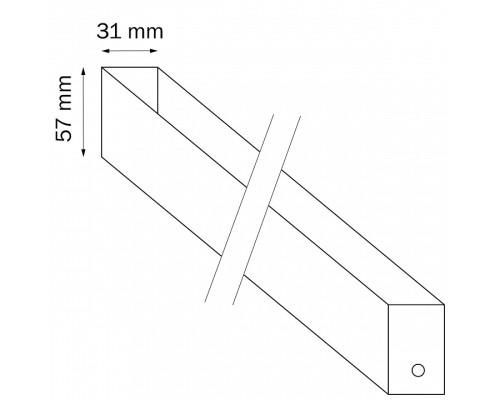 Трек накладной Lightstar Teta 505026