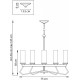 Подвесная люстра Lightstar Flume 723085