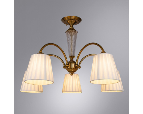 Люстра на штанге Arte Lamp Gracie A7301PL-5PB